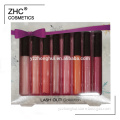 ZH2913 Wholesale lip gloss gift set lip gloss tube long lasting lip gloss